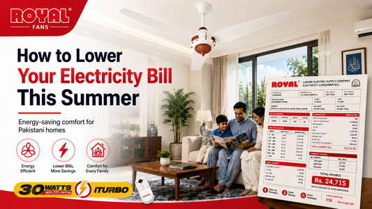 How to Lower Your Electricity Bill This Summer | Royal Fans