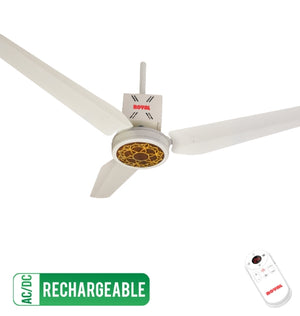 Passion Flora - ACDC Rechargeable Ceiling Fan